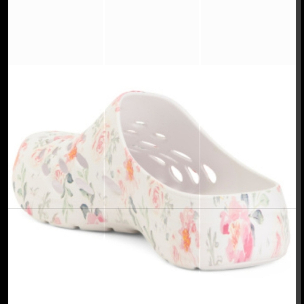 EASY SPIRIT floral clogs BRAND NEW Size 8 ๐น ROSES only 2 left - Picture 2 of 7